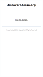 Mobile Screenshot of discoverodessa.org