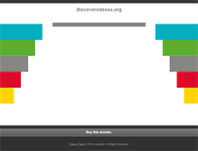 Tablet Screenshot of discoverodessa.org